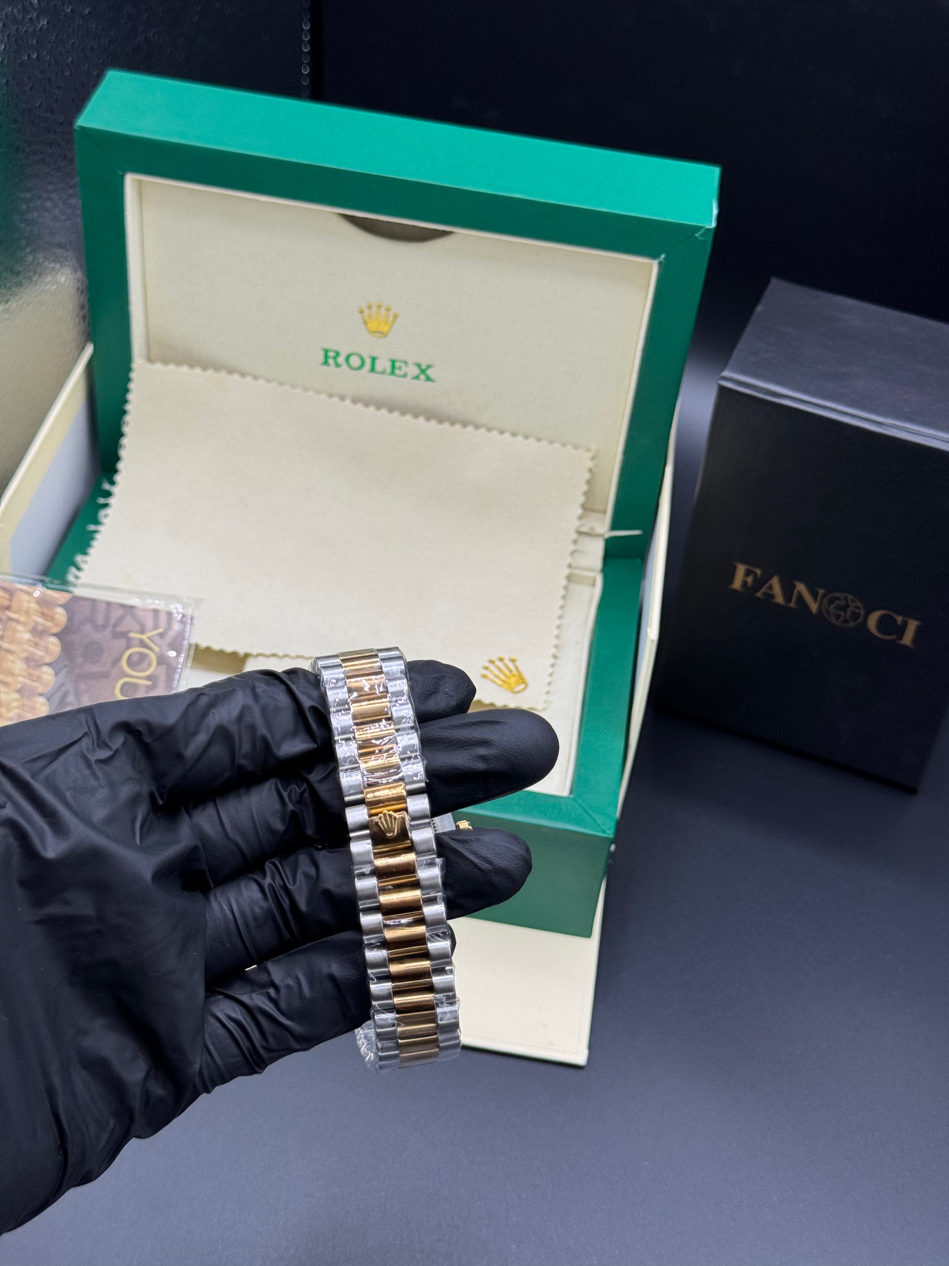 Rolex Date-Just Yellow