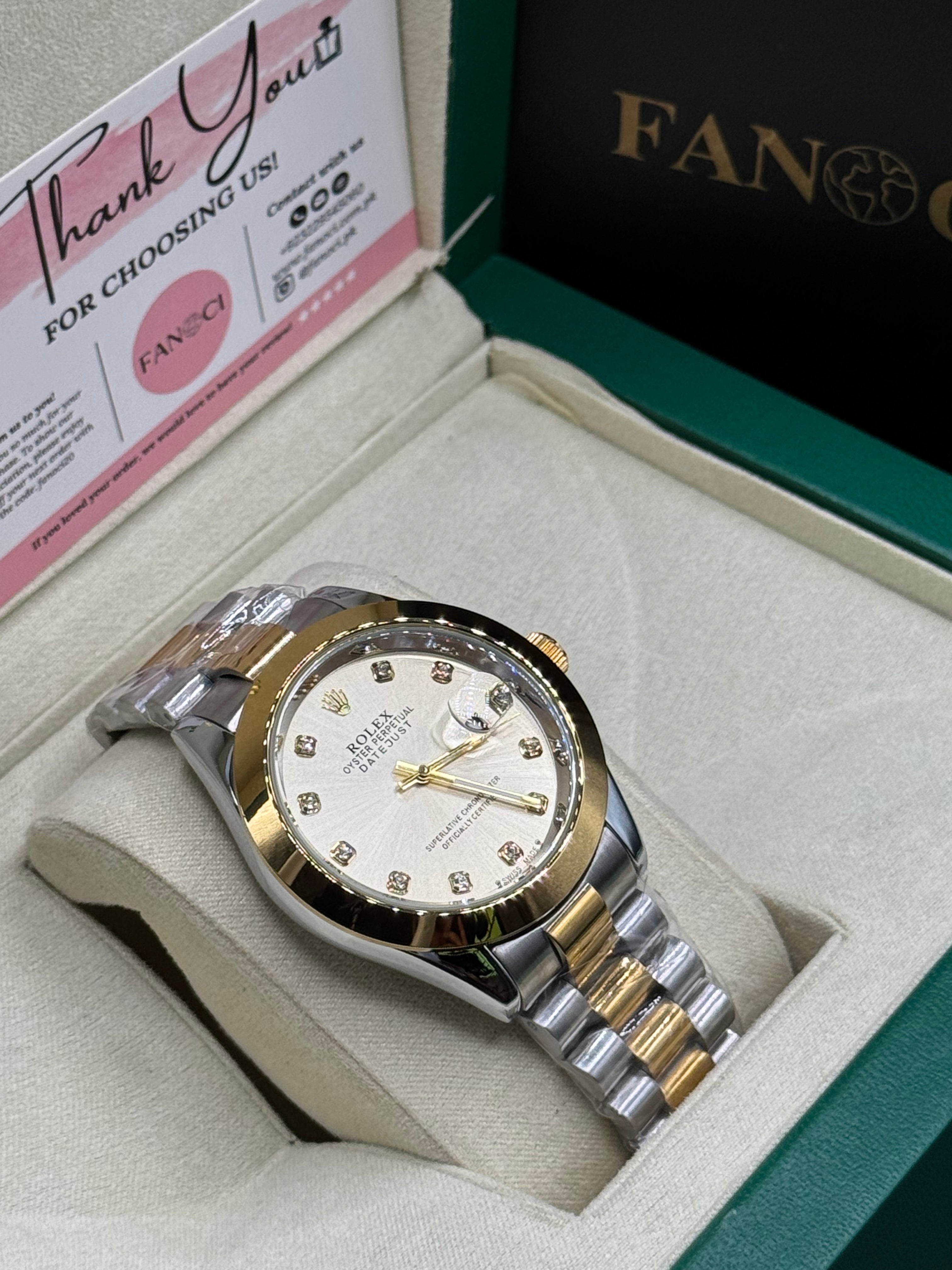 Rolex Date Just Golden Dial