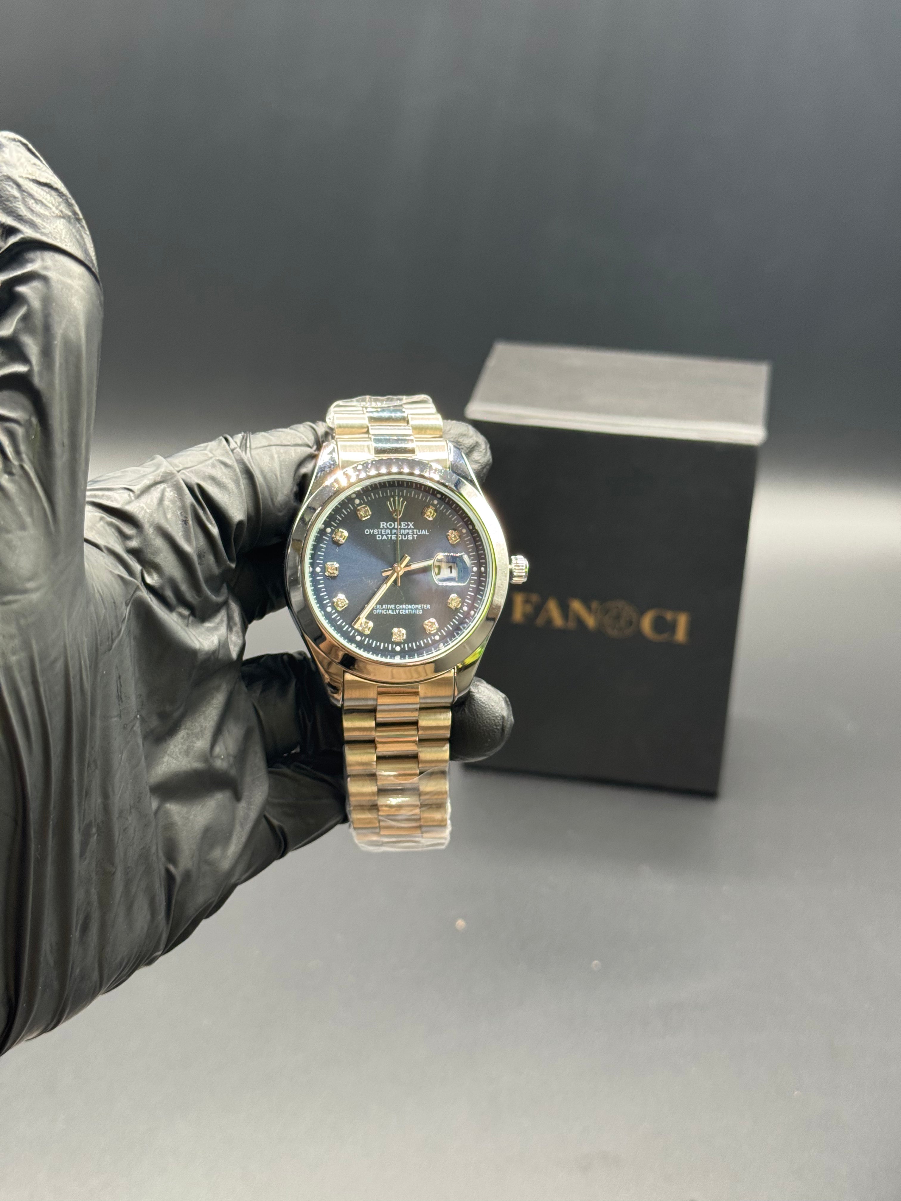 Rolex Date Just Blue Dial