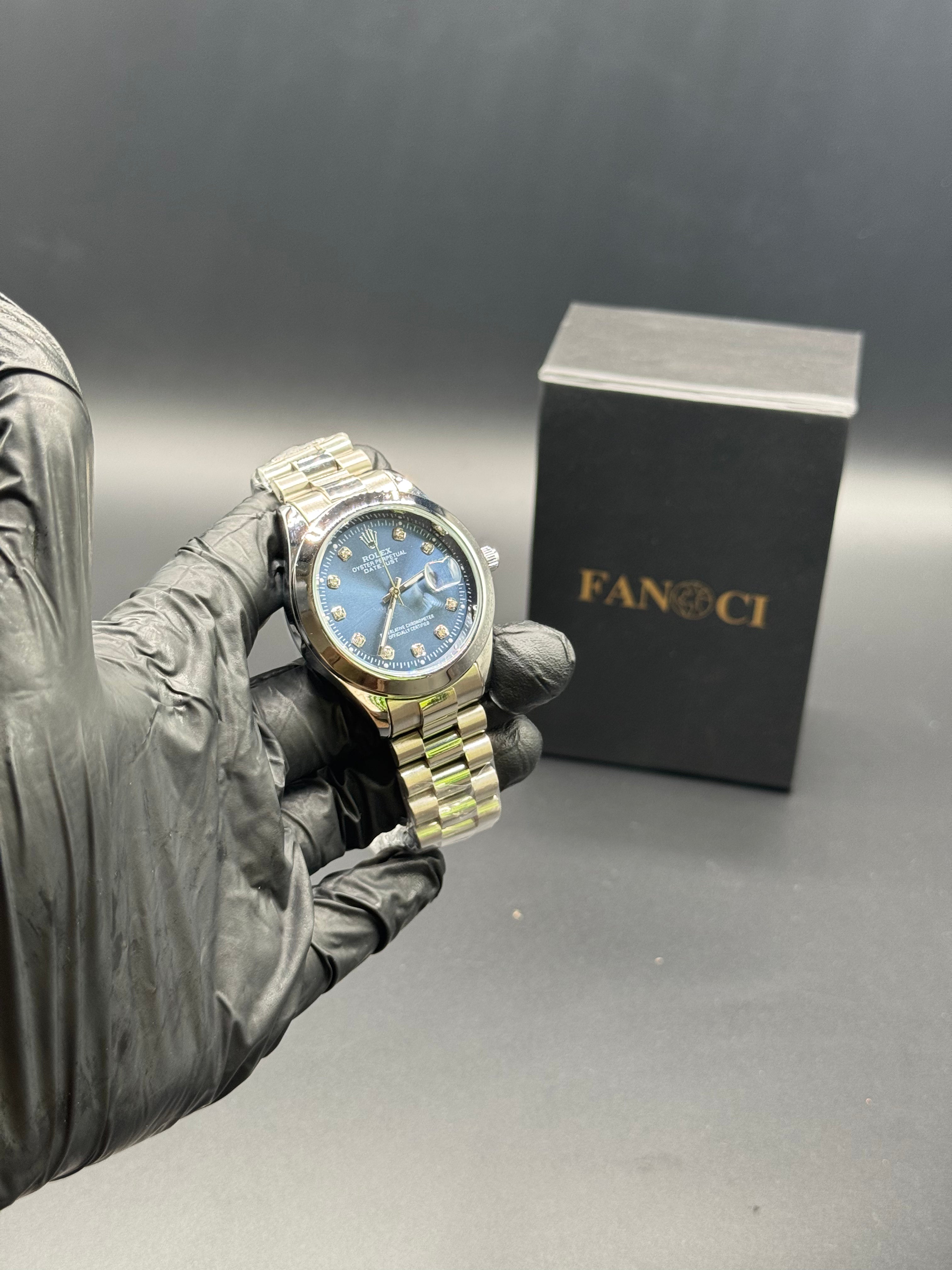Rolex Date Just Blue Dial